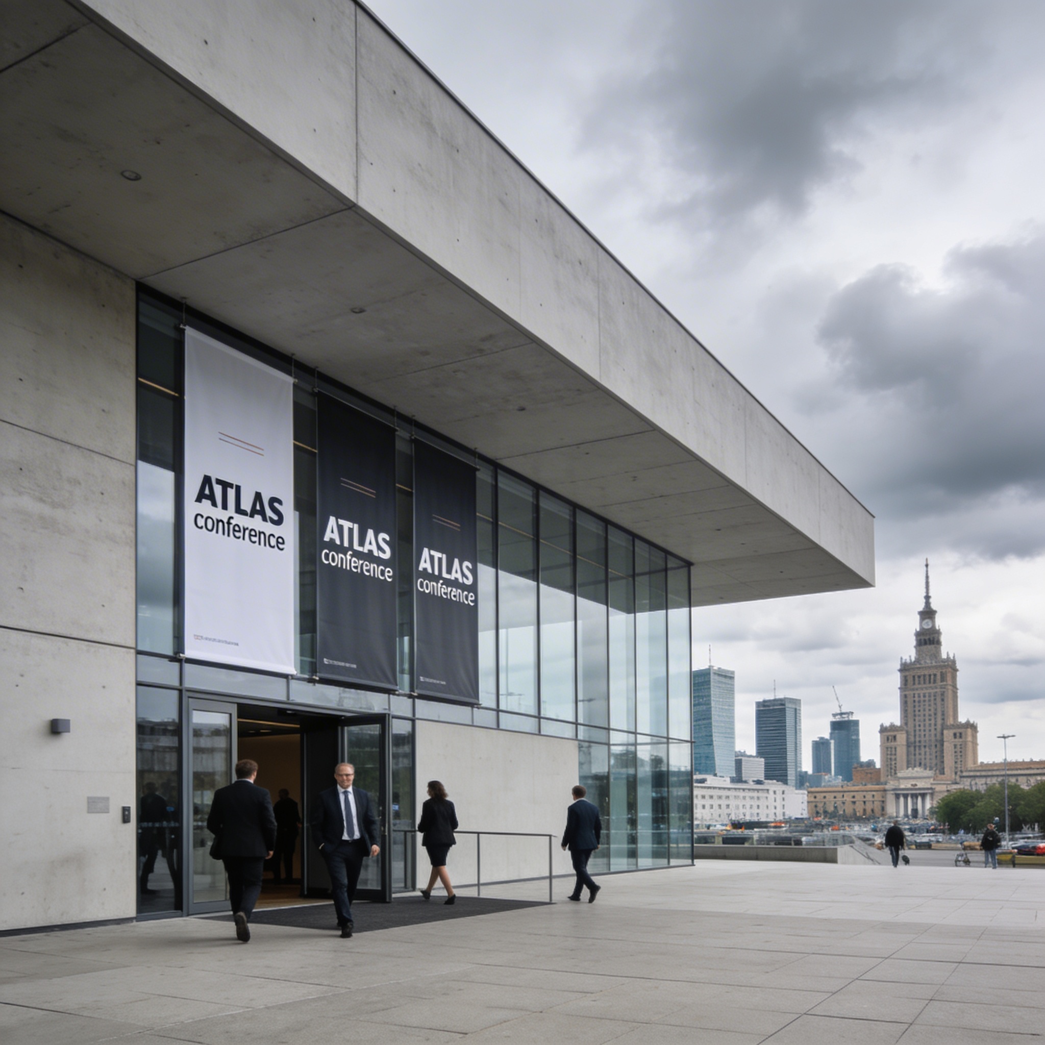 Międzynarodowa konferencja ATLAS w Warszawie - Ludzie i miejsca