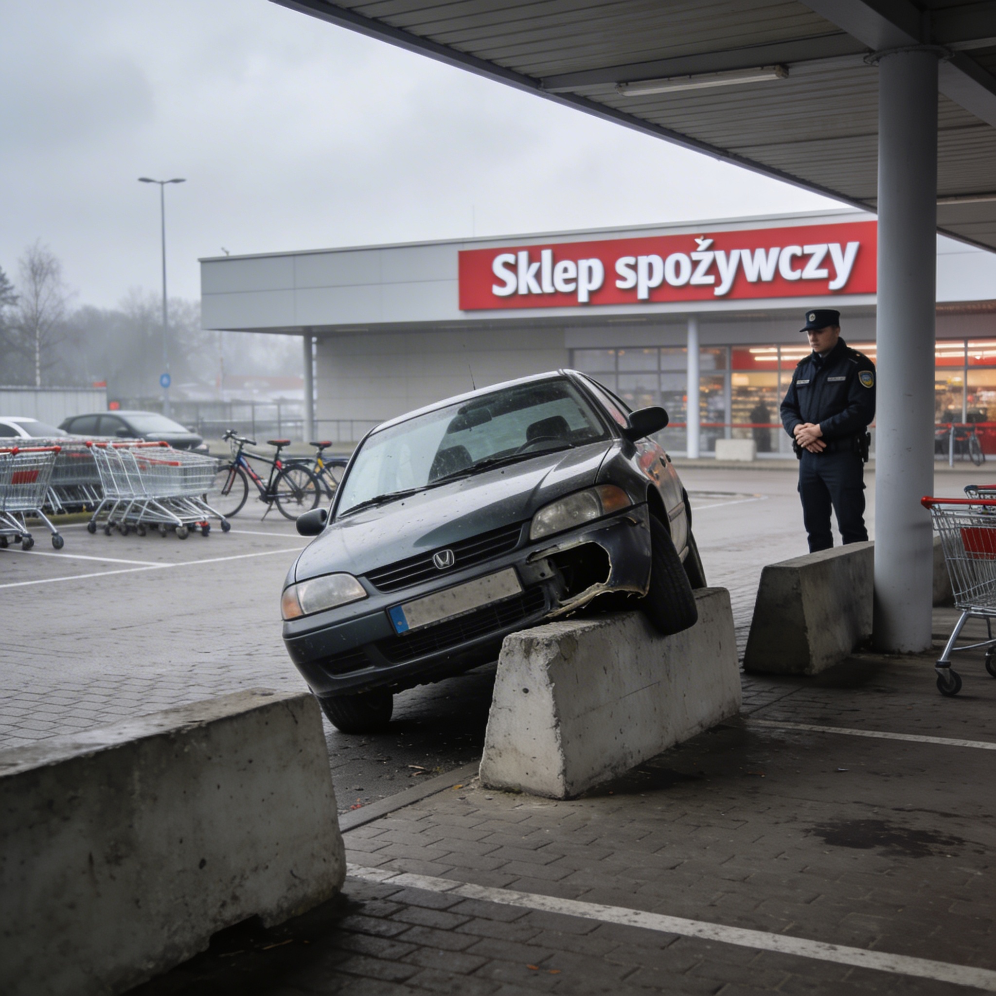 Nietrzeźwa kierująca ujęta przez ochroniarza w Ełku - Ludzie i miejsca