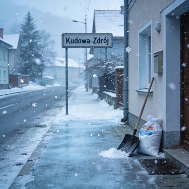 Oblodzenie w Polsce: Ostrzeżenie na 8 lutego 2026 - Polska