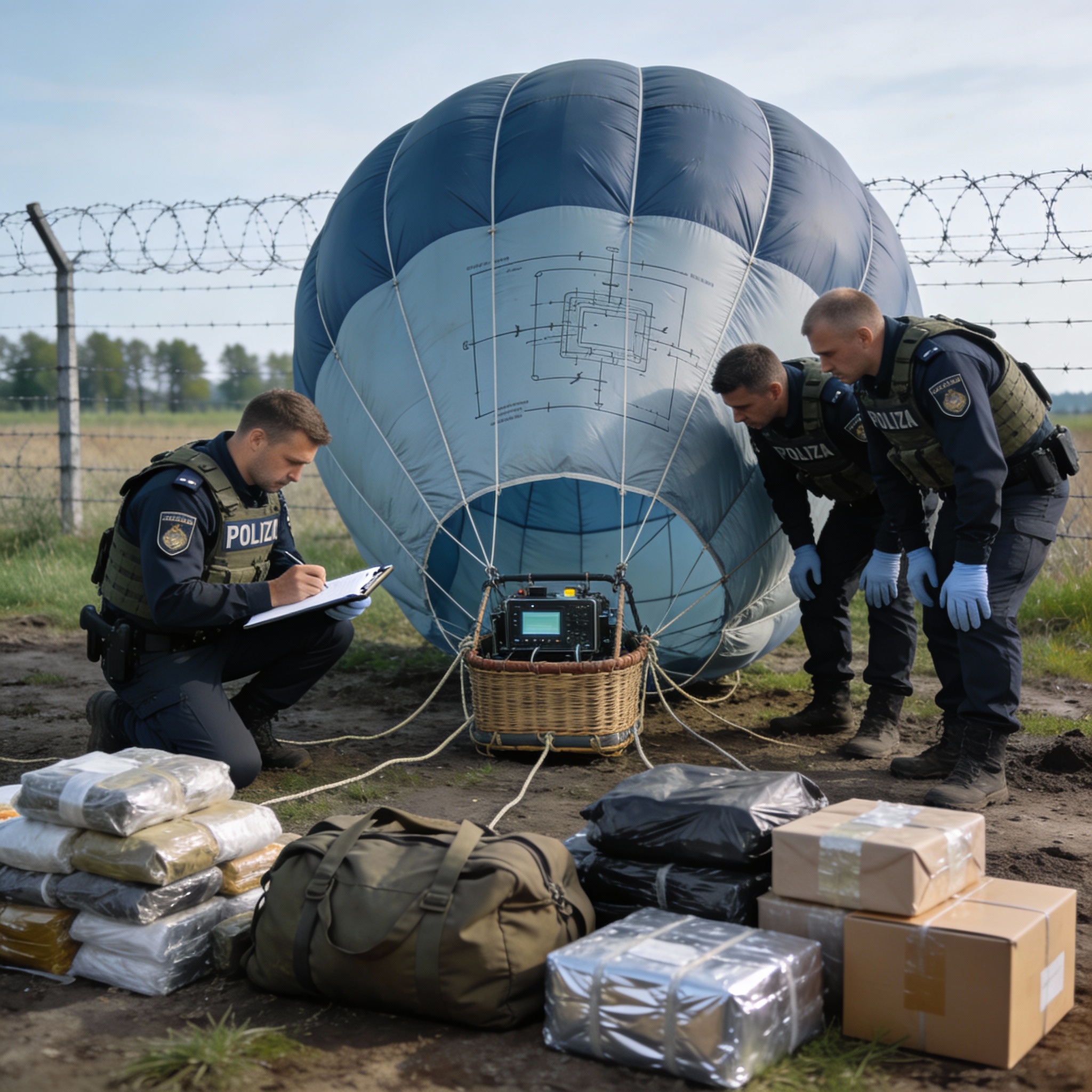 Zatrzymanie kontrabandy z Białorusi na granicy - Polska