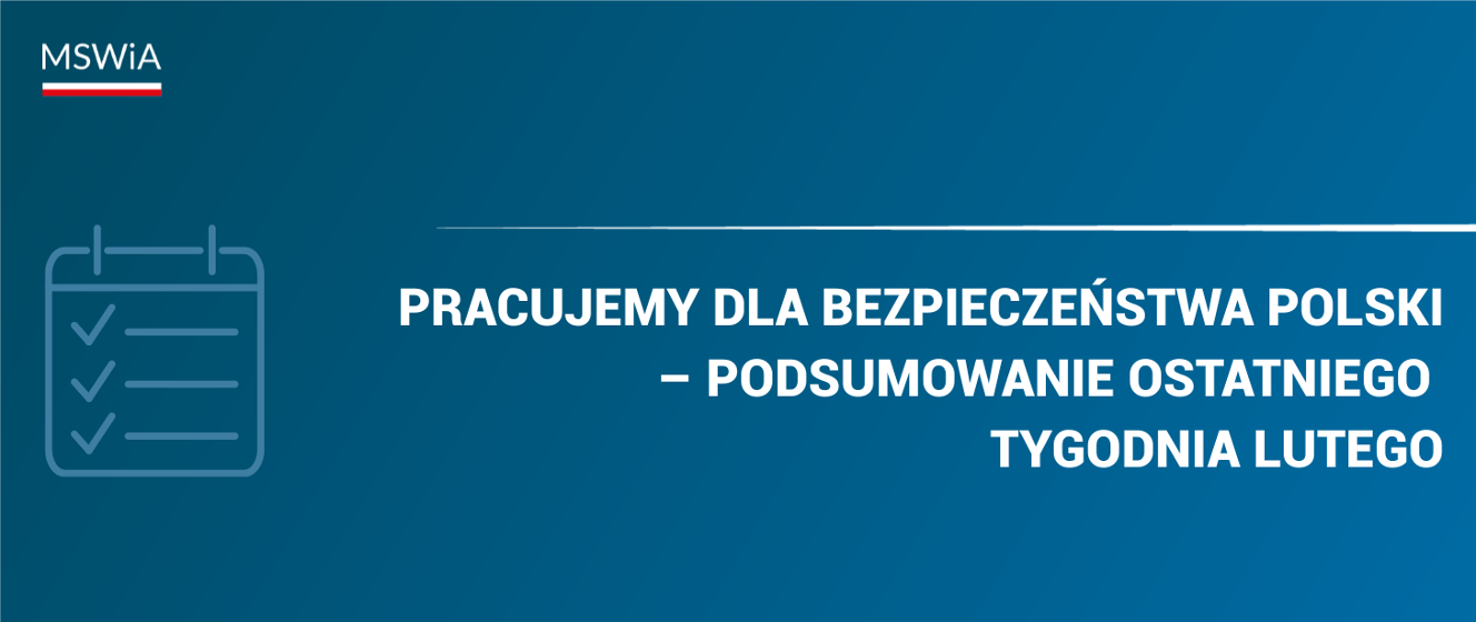 Nowy sprzęt dla Straży Granicznej i wyjaśnienie niegospodarności poprzedników – podsumowanie MSWiA - Aktualności