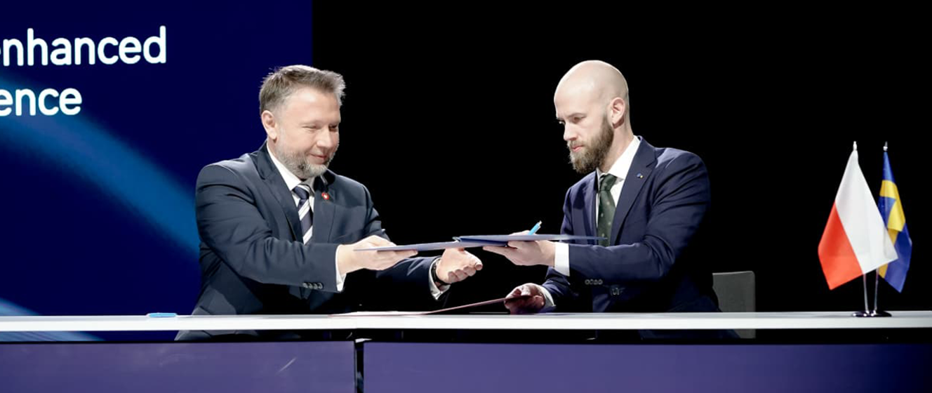 Polska i Szwecja zacieśniają współpracę w ochronie ludności i obronie cywilnej - Aktualności