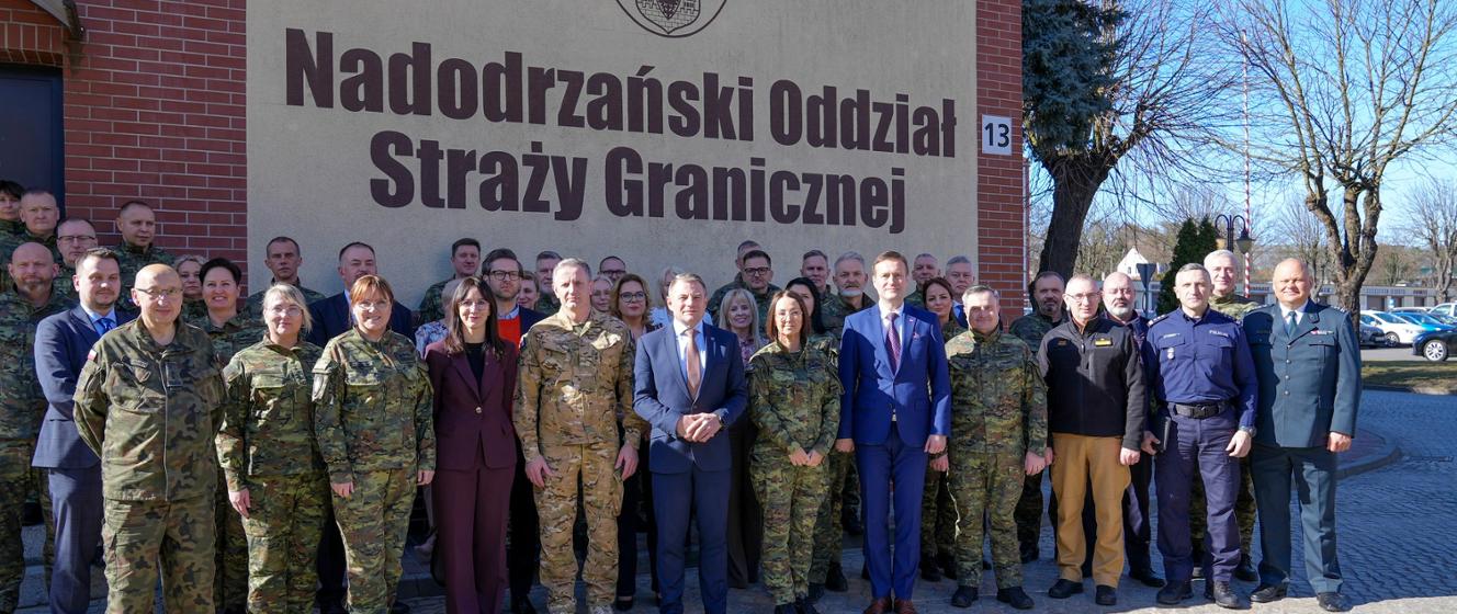 Straż Graniczna podsumowuje rok w Dolnośląskim Urzędzie Wojewódzkim - Dolnośląskie