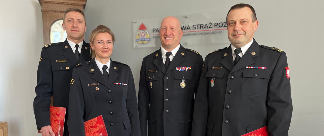 Toruń: Nowe kierownictwo Wydziału Kadr w KW PSP – zmiany na szczytach struktur - Kujawsko-Pomorskie