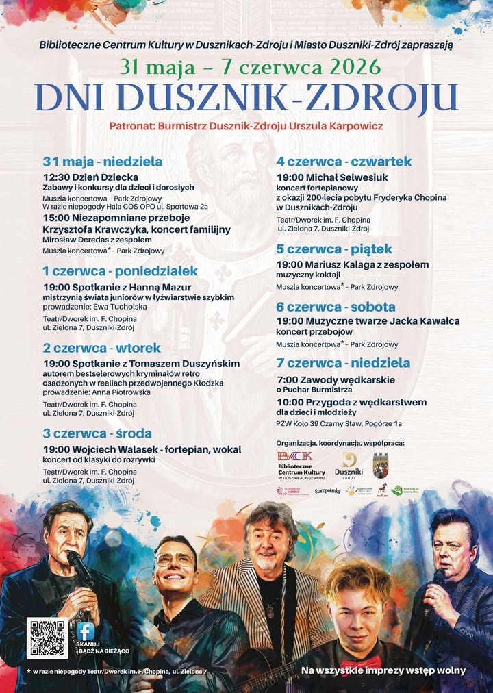 Biblioteczne Centrum Kultury w Dusznikach-Zdroju zaprasza - Aktualności