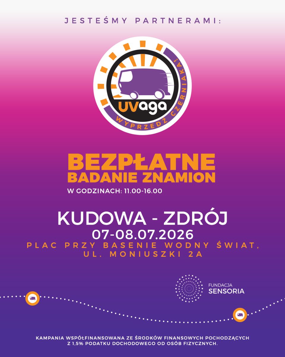 Bezpłatne badania znamion w Kudowie-Zdroju - Aktualności