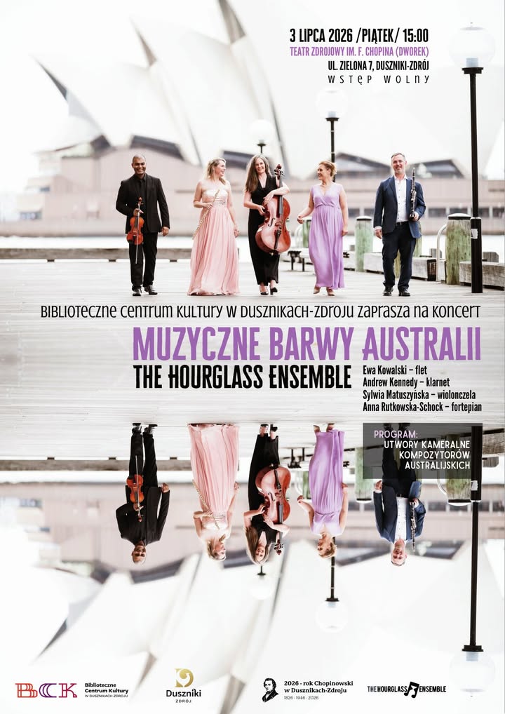 Koncert „Muzyczne barwy Australii” w Dusznikach-Zdroju - Aktualności