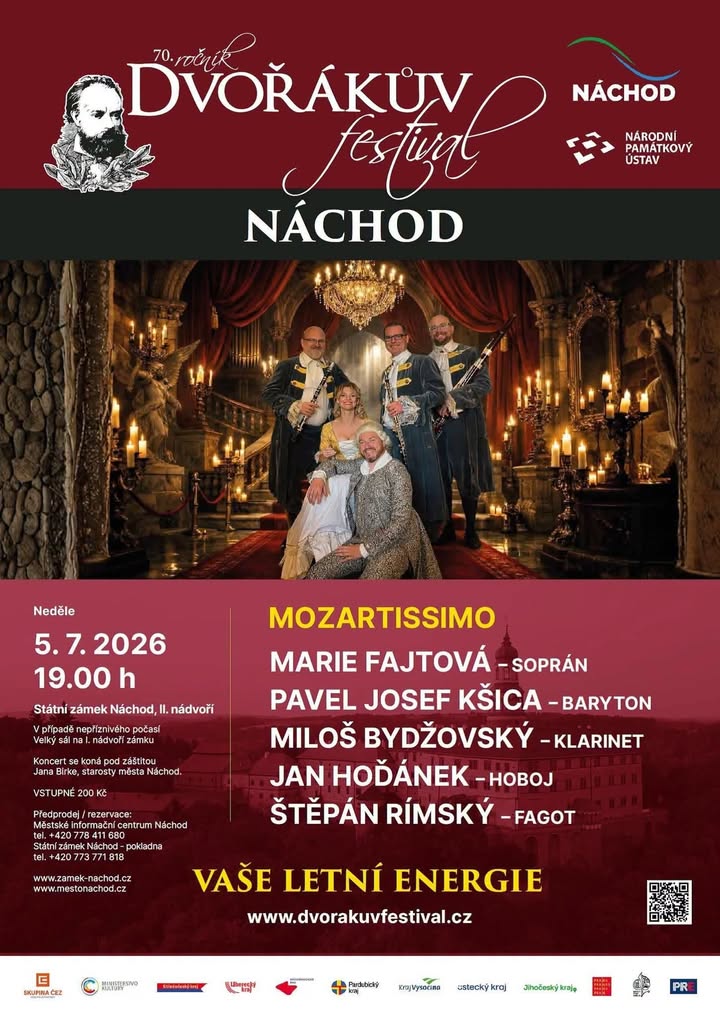 Mozartissimo w Náchodzie: Koncert klasyczny w zamku - Paragraf