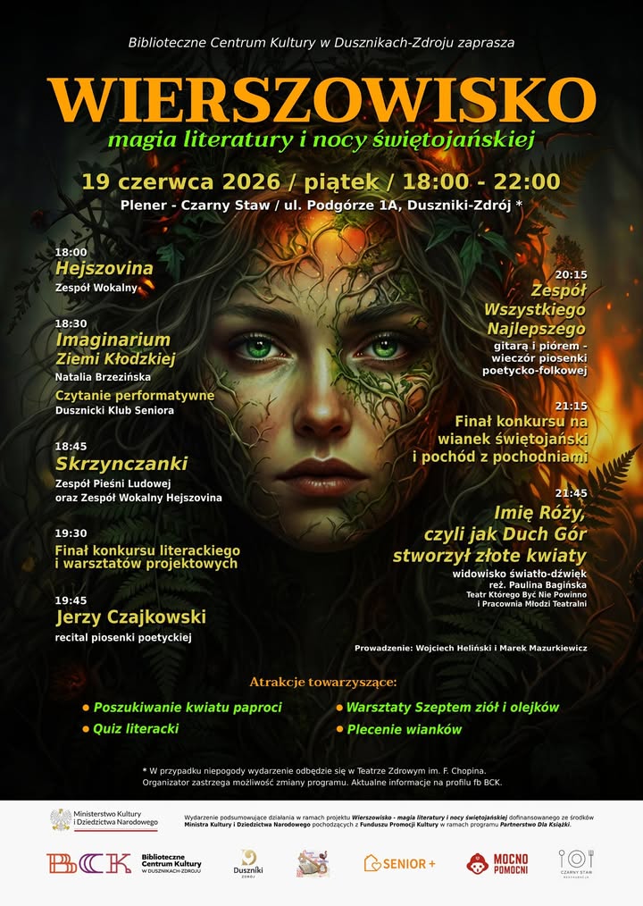 Noc Świętojańska nad Czarnym Stawem w Dusznikach-Zdroju - Aktualności