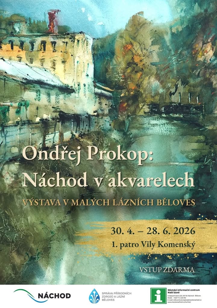 Ostatnia szansa na zobaczenie Náchodu w akwarelach - Paragraf