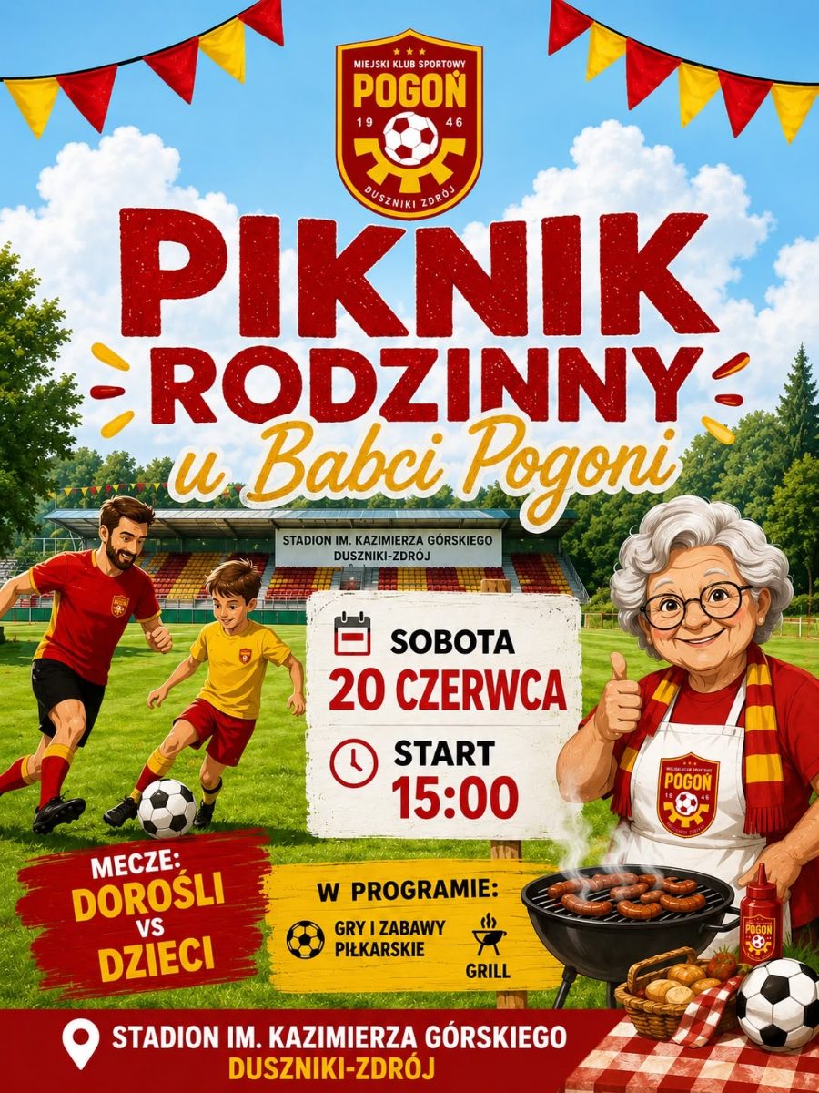 Piknik Rodzinny w MKS Pogoń Duszniki-Zdrój - Aktualności
