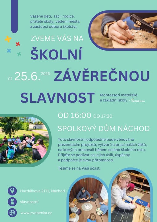 Szkołny Festiwal w Náchodzie 2026 - Aktualności