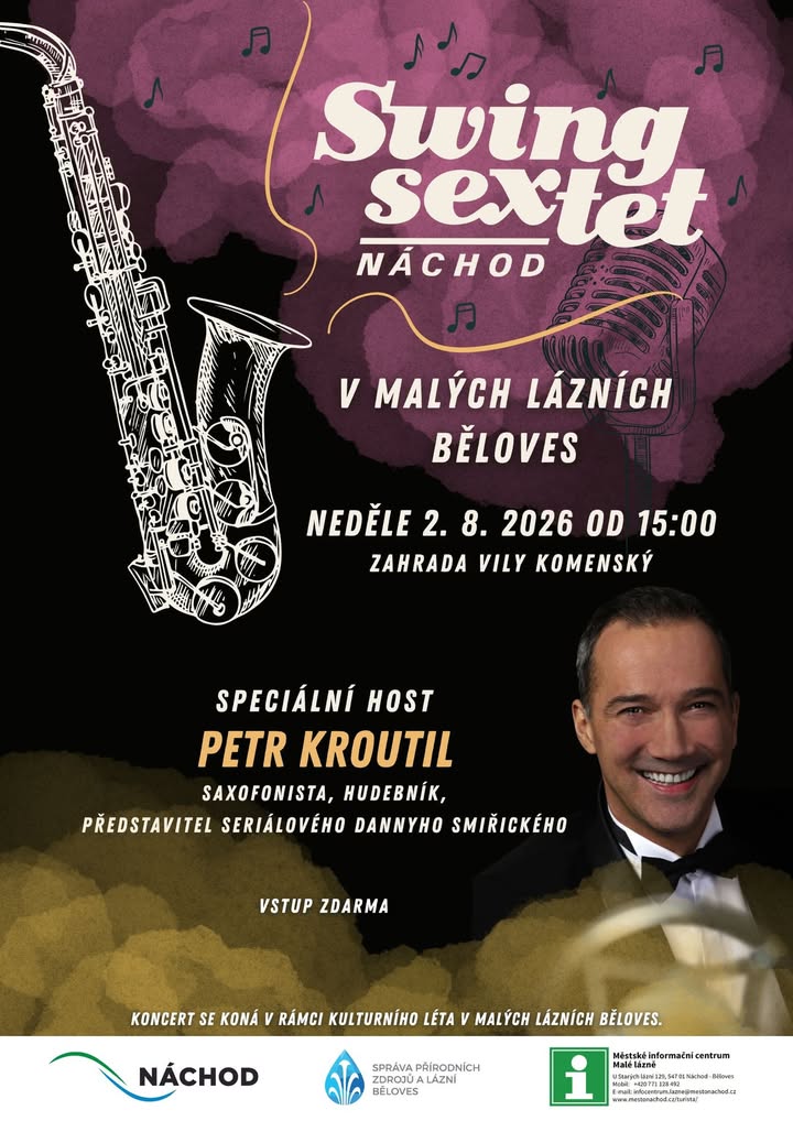 Darmowy koncert swingowy w Běloves w Náchod - Paragraf