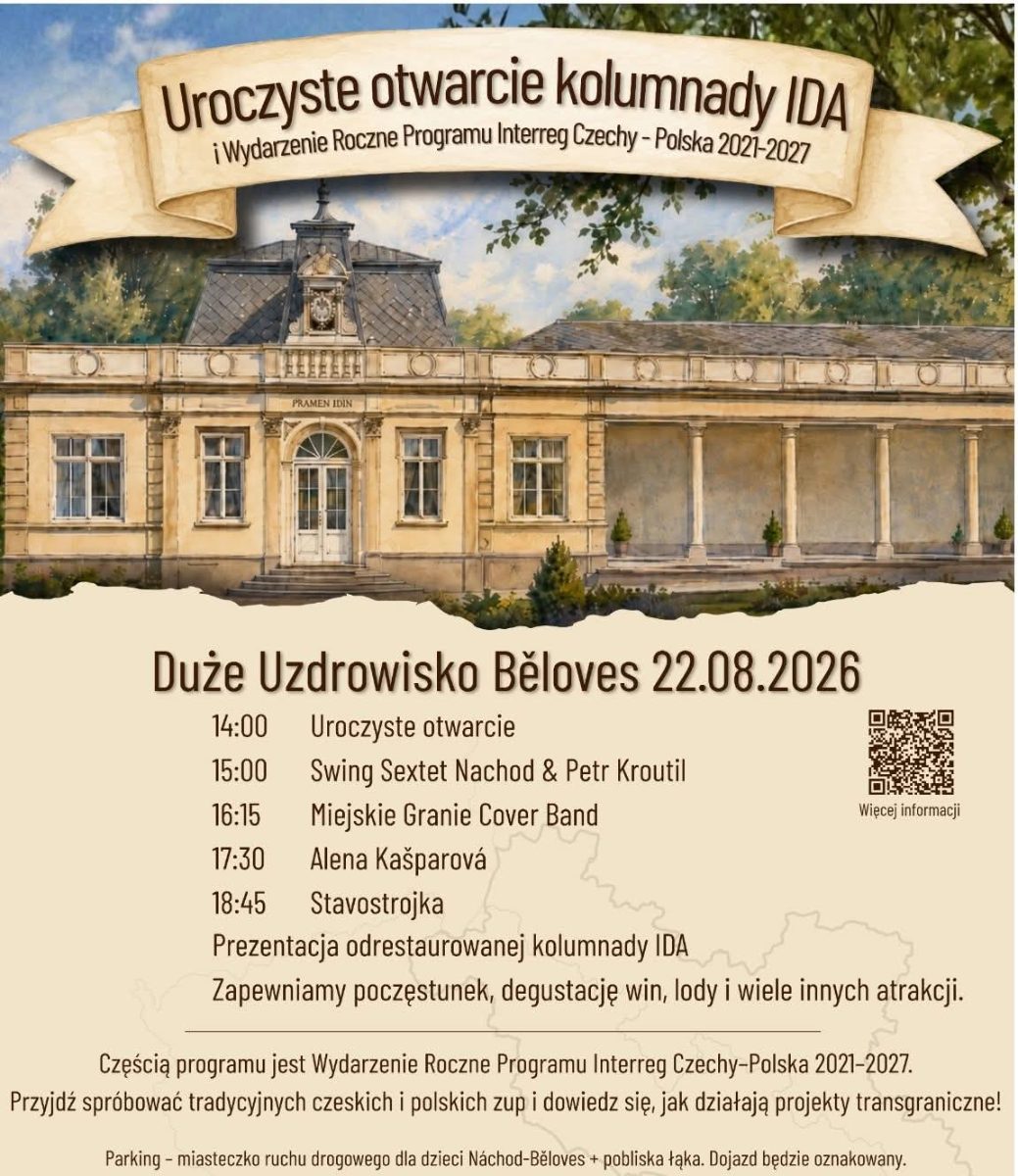 Otwarcie kolumnady IDA w Běloves już 22 sierpnia - Czechy