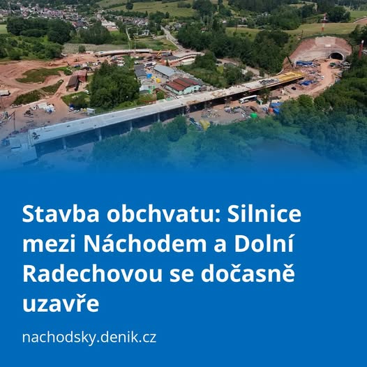 Utrudnienia w ruchu między Náchodem a Dolní Radechovą - Czechy