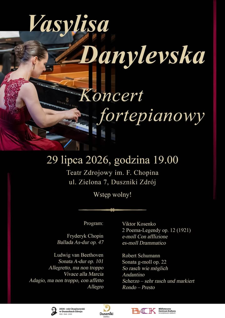 Wyjątkowy koncert fortepianowy w Dusznikach-Zdroju - Duszniki-Zdrój