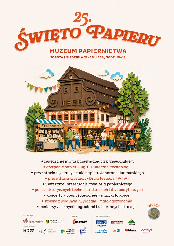 XXV Święto Papieru w Dusznikach-Zdroju - Duszniki-Zdrój