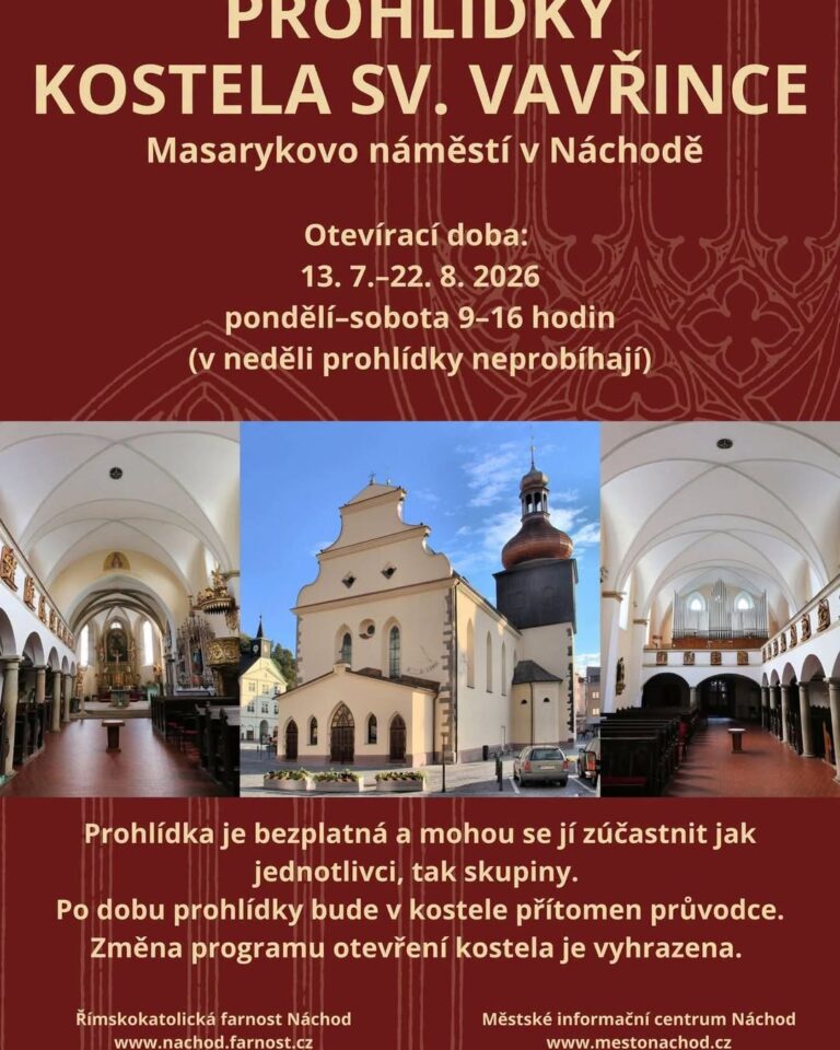 Zwiedzaj kościół św. Wawrzyńca w Náchodzie - Czechy