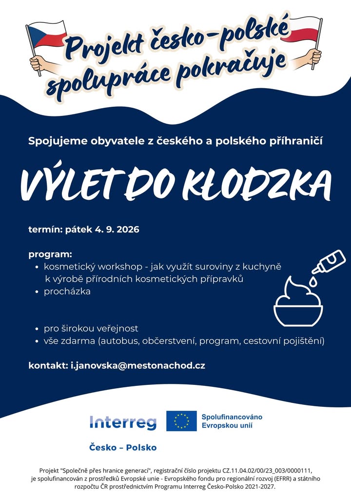 Bezpłatna wycieczka i warsztaty kosmetyczne w Náchod - Czechy