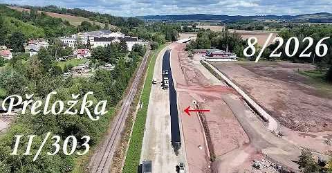 Kluczowe prace na drodze II/303 w regionie Náchod - Czechy
