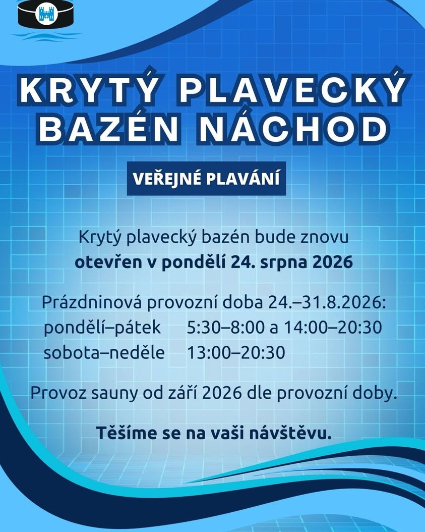 Kryty basen w Náchodzie ponownie otwarty - Czechy