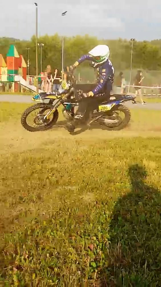 Pokaz Enduro Justin Extreme w Szczytnej - Dolnośląskie