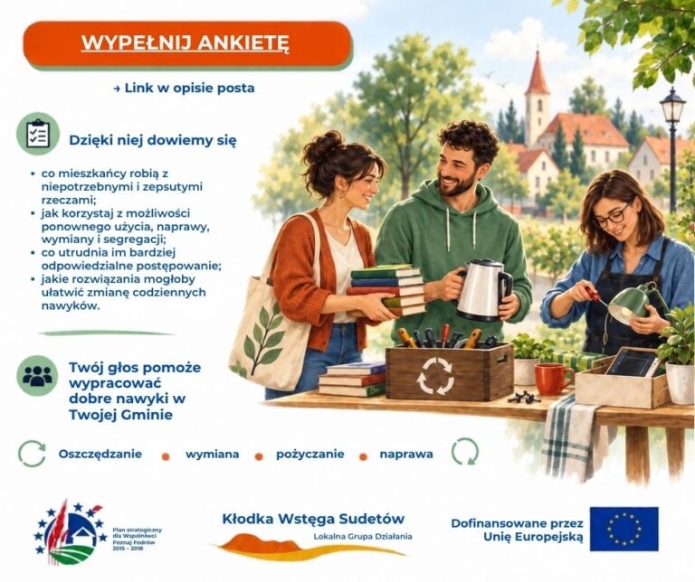 Ankieta o gospodarowaniu odpadami w Gminie Lewin Kłodzki - Lewin Kłodzki