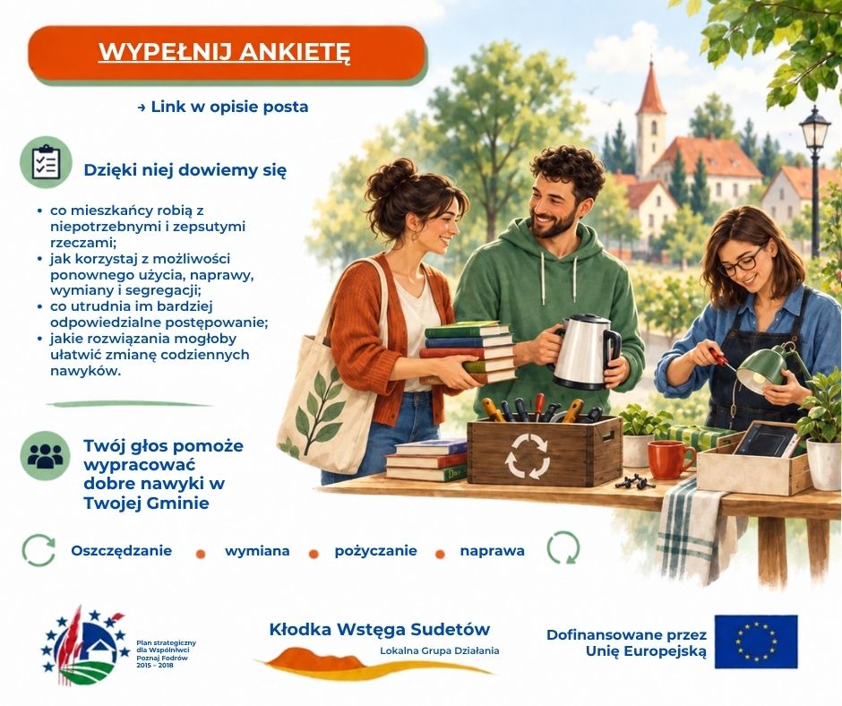 Ankieta o gospodarowaniu odpadami w Gminie Lewin Kłodzki - Lewin Kłodzki