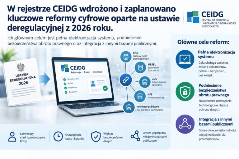 Cyfryzacja CEIDG w Gminie Lewin Kłodzki: Koniec z papierem - Paragraf