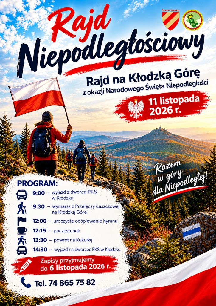 Rajd na Kłodzką Górę z okazji Święta Niepodległości - Paragraf