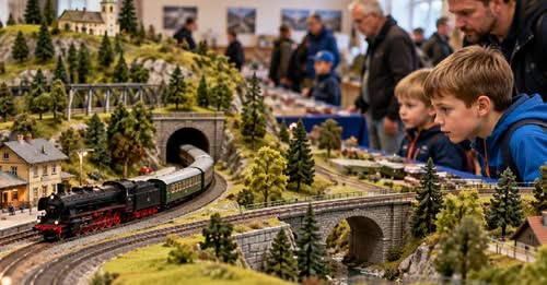Wystawa modeli kolejowych w Česká Skalice - Świat